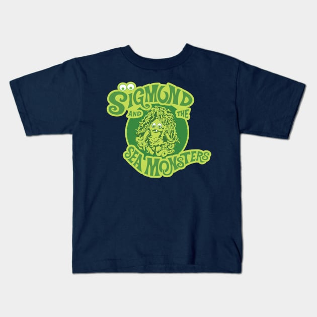 Sigmund and the Seamonsters Kids T-Shirt by Chewbaccadoll